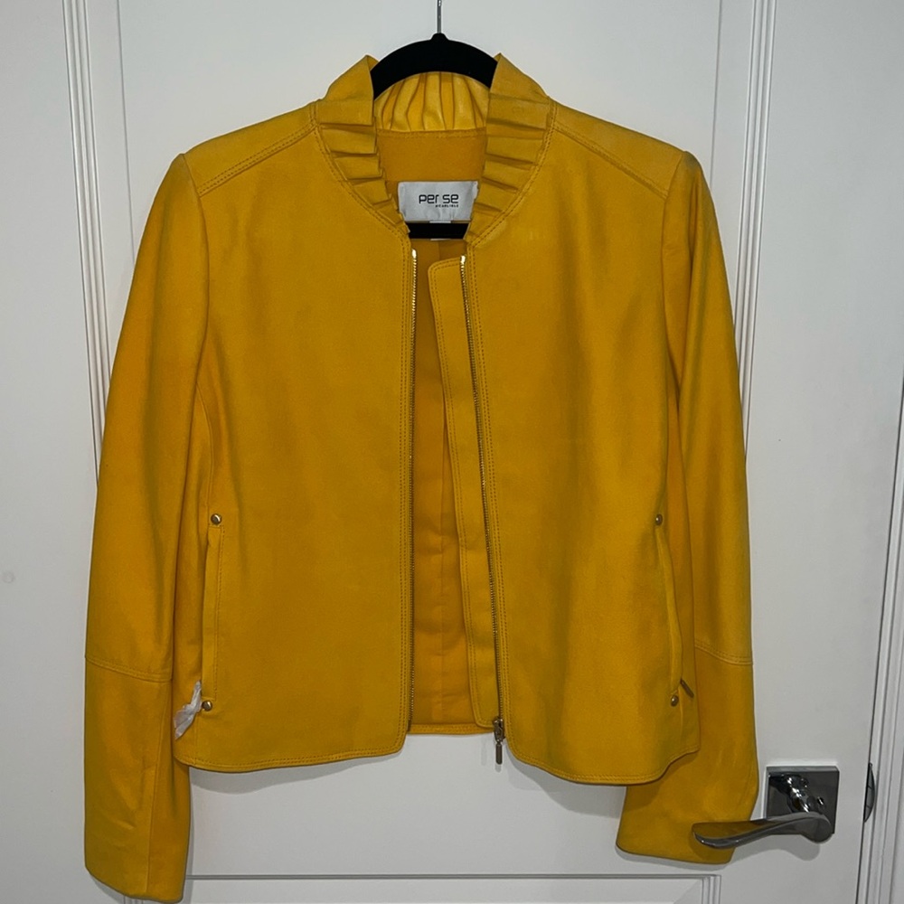 Per se 100% suede jacket